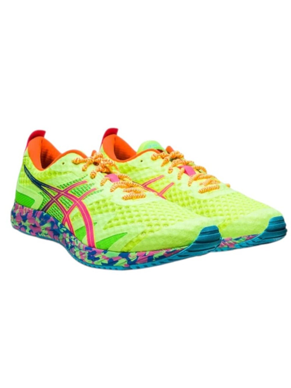 Asics Mens Gel Noosa Tri 12 Safety Yellow/​Hot, US 10